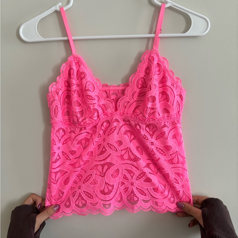 Lace tank